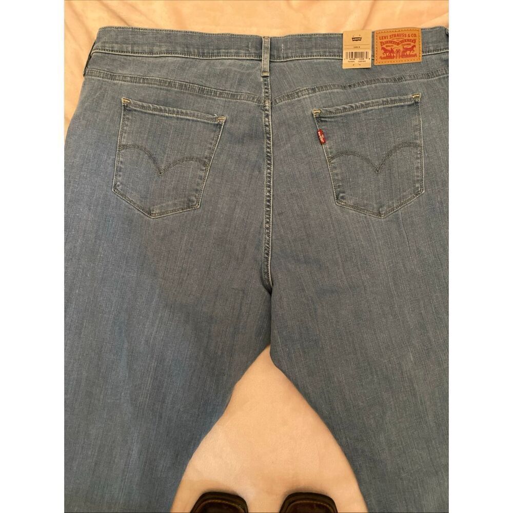 Levis 311 Shaping Skinny Jeans Women Plus Size 24W Blue Denim29" Inseam - Picture 9 of 10